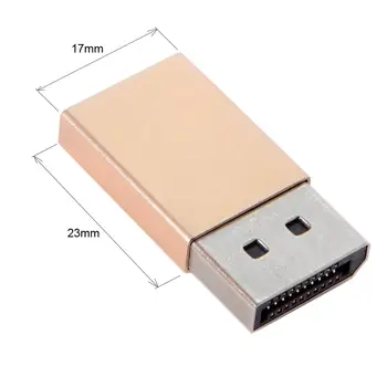DP Virtual Display Converter Adapter Displayport Dummy Plug Headless Ghost Emulator 2560x1600p@60Hz
DP Virtual Display Converter Adapter Displayport Dummy Plug Headless Ghost Emulator 2560x1600p@60Hz