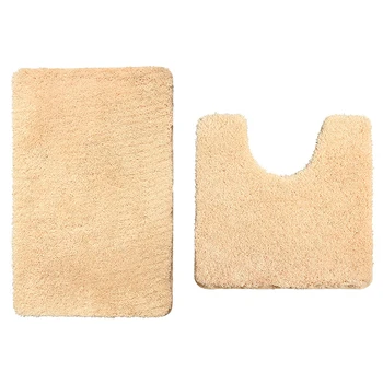 2pcs Polyester Bathroom Rugs Set Solid Soft Washable Floor Hotel Water Absorption Shaggy Non Slip Bath Mat U Shaped Pad Home
2pcs Polyester Bathroom Rugs Set Solid Soft Washable Floor Hotel Water Absorption Shaggy Non Slip Bath Mat U Shaped Pad Home