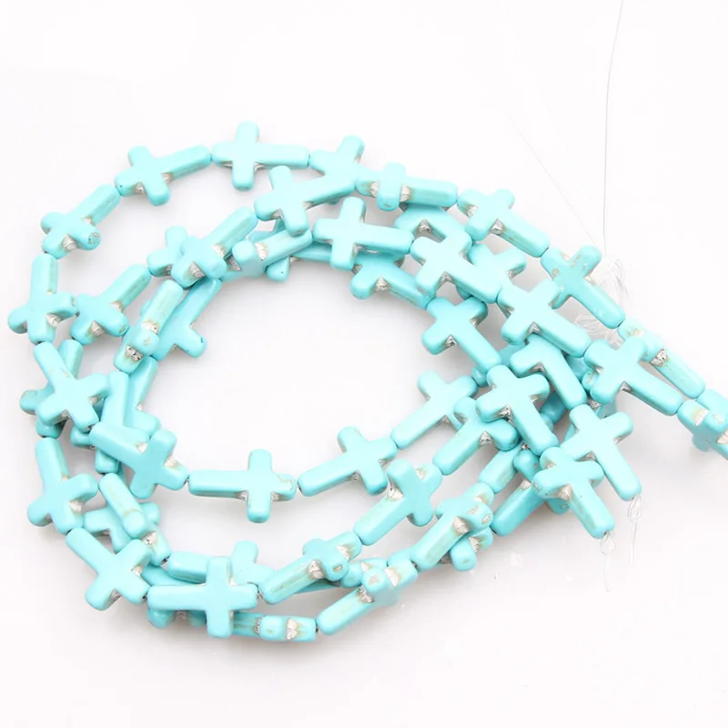 Wholesale Blue Turquoises Cross Beads Loose Round Natural Stone Bracelet Rondelle Beads For DIY Jewelry Making 12X16/18X25mm
Wholesale Blue Turquoises Cross Beads Loose Round Natural Stone Bracelet Rondelle Beads For DIY Jewelry Making 12X16/18X25mm