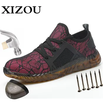 XIZOU 2020 Autumn Steel Toe Work Safety Shoes New Design Ultra-light Soft Bottom Protective Men's Construction Shoes Big Size 48
XIZOU 2020 Autumn Steel Toe Work Safety Shoes New Design Ultra-light Soft Bottom Protective Men's Construction Shoes Big Size 48