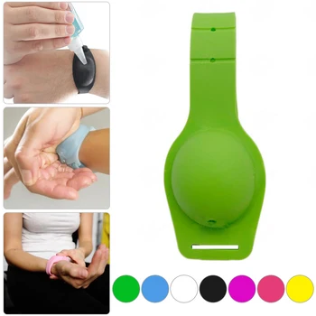 Wristband Hand Dispenser Hand Sanitizer Dispensing Silicone Wearable Dispenser Pumps Disinfecta Wristbands Hand Wrist Band
Wristband Hand Dispenser Hand Sanitizer Dispensing Silicone Wearable Dispenser Pumps Disinfecta Wristbands Hand Wrist Band