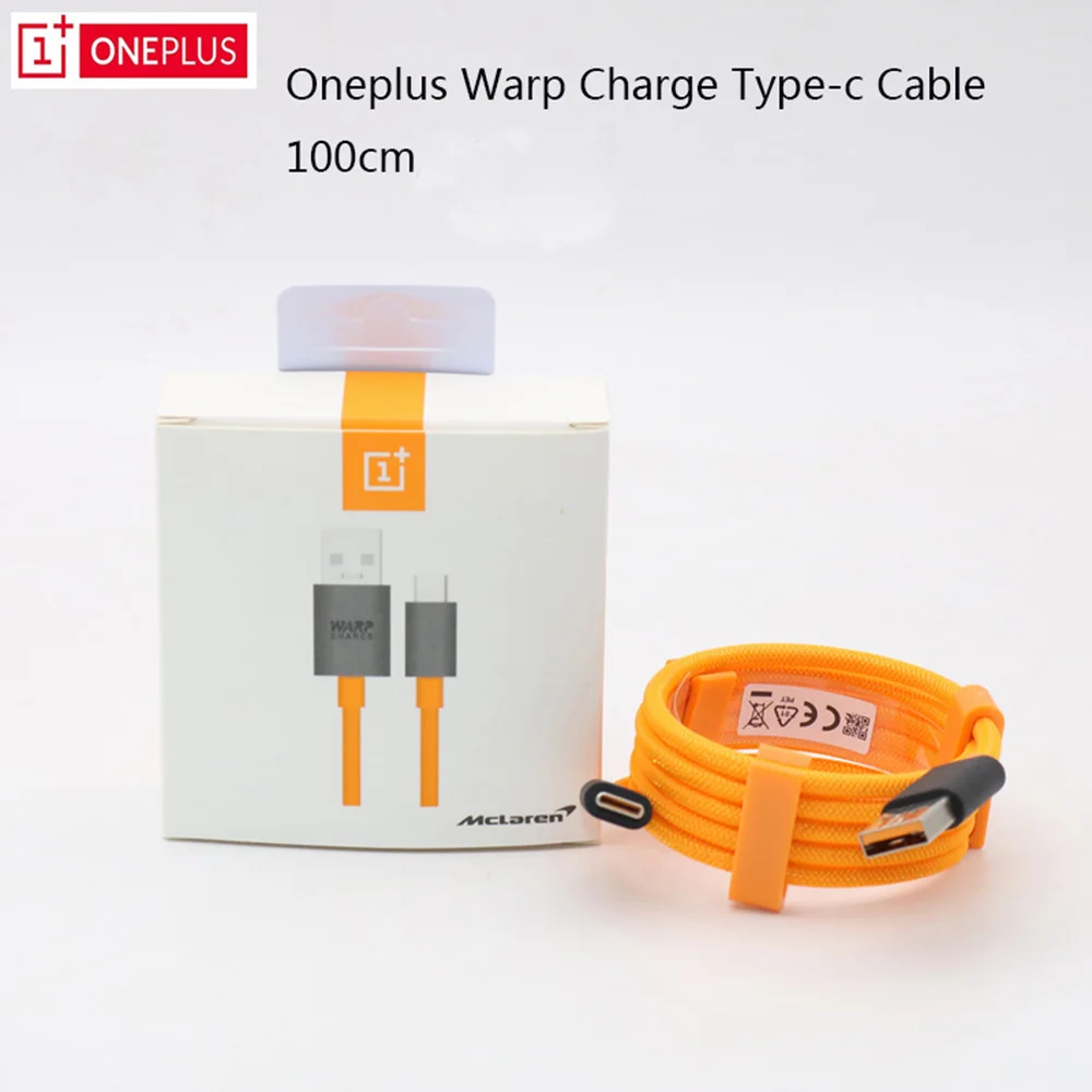 Original Oneplus Warp Charge 5V6A Type-c Cable 100cm Mclaren USB Type C warp Dash cable for Oneplus 7 6 t 6 5 t 5 3 t 3
Original Oneplus Warp Charge 5V6A Type-c Cable 100cm Mclaren USB Type C warp Dash cable for Oneplus 7 6 t 6 5 t 5 3 t 3
