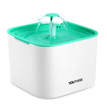 US Plug 110V-220V Blue Pet Fountain Dog Cat Water Feeder Fountain Pet Drinking Fountain Cat Water Dispenser Feeder
US Plug 110V-220V Blue Pet Fountain Dog Cat Water Feeder Fountain Pet Drinking Fountain Cat Water Dispenser Feeder