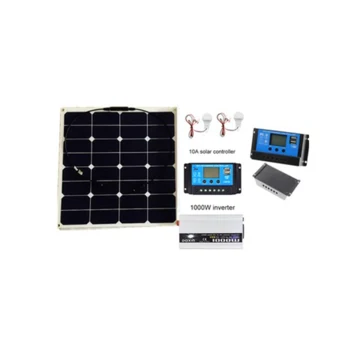 RG solar power kit system with 100w solar panel and 12/24v controller and inverter
RG solar power kit system with 100w solar panel and 12/24v controller and inverter