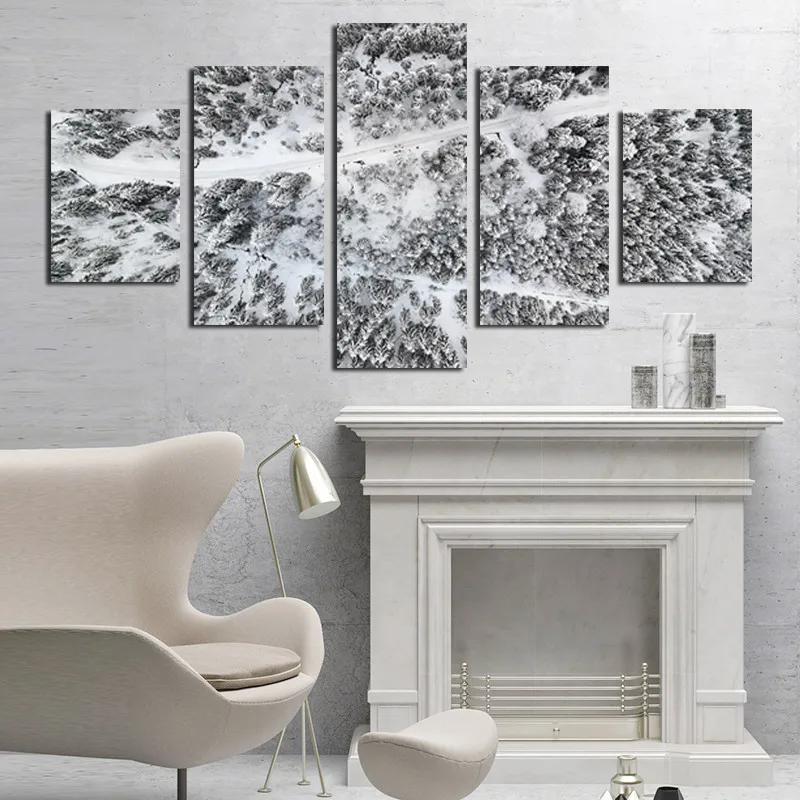 5pcs Canvas Painting Mountain In The Snow Poster Can Be Customized Irregular Canvas Painting HD Printing Home Decoration Framele
5pcs Canvas Painting Mountain In The Snow Poster Can Be Customized Irregular Canvas Painting HD Printing Home Decoration Framele