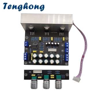 Tenghong LM1875 Subwoofer Amplifier Board 80W 2.1 Audio Sound Amplifier Dual Power Transformer 11-15V Amplificador For Speakers
Tenghong LM1875 Subwoofer Amplifier Board 80W 2.1 Audio Sound Amplifier Dual Power Transformer 11-15V Amplificador For Speakers