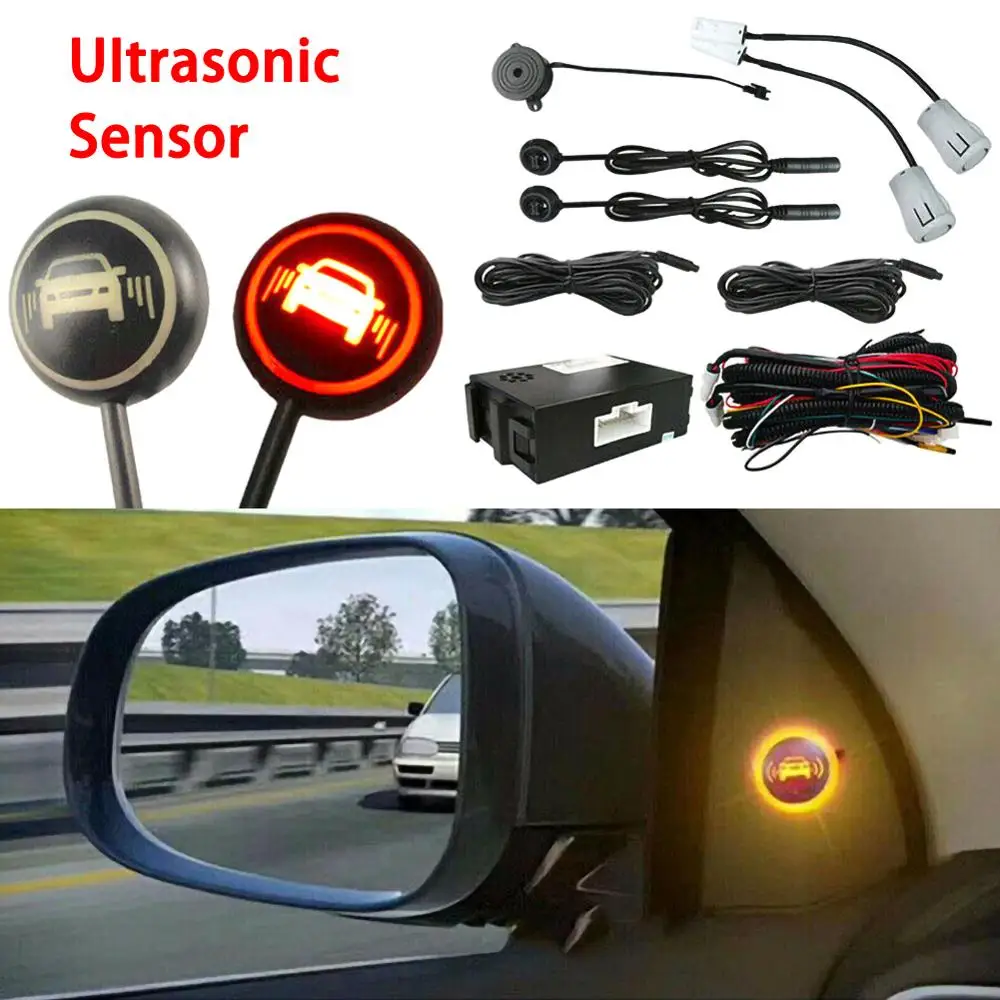 Car Blind Spot Mirror Radar Detection System Ultrasonic Sensor Distance Assist Lane Changing Blind Spot Monitoring Assistant
Car Blind Spot Mirror Radar Detection System Ultrasonic Sensor Distance Assist Lane Changing Blind Spot Monitoring Assistant