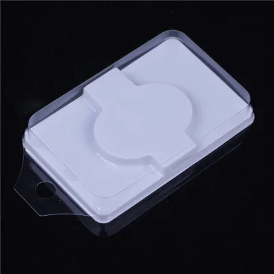 

wholesale 100/pack clear lash trays plastic mink lashes holder eyelash tray for eyelash packaging box square case bulk vendors