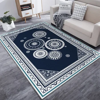 Blue White Ethnic Style Carpet Big Geometric Disc Center Rug for Sitting Room Kitchen Mat Bedroom Decor Floor Rugs Bedroom Decor
Blue White Ethnic Style Carpet Big Geometric Disc Center Rug for Sitting Room Kitchen Mat Bedroom Decor Floor Rugs Bedroom Decor