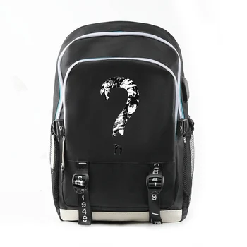 XXXTentacion Canvas Print Bag Functional Backpack with USB Charging Port Teenager School Style Stretch Buckle Canvas Backpacks
XXXTentacion Canvas Print Bag Functional Backpack with USB Charging Port Teenager School Style Stretch Buckle Canvas Backpacks