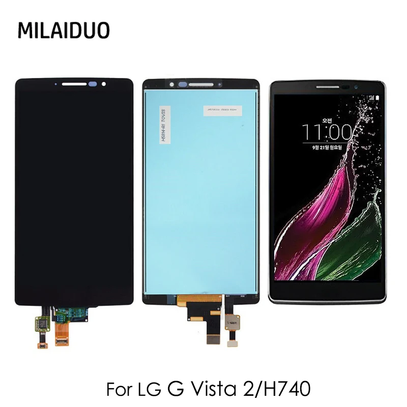 LCD For LG G Vista 2 Display 5.7'' Touch Screen Digitizer Glass Full Assmebly For LG H740 LCD Replacement Black No/with Frame
LCD For LG G Vista 2 Display 5.7'' Touch Screen Digitizer Glass Full Assmebly For LG H740 LCD Replacement Black No/with Frame