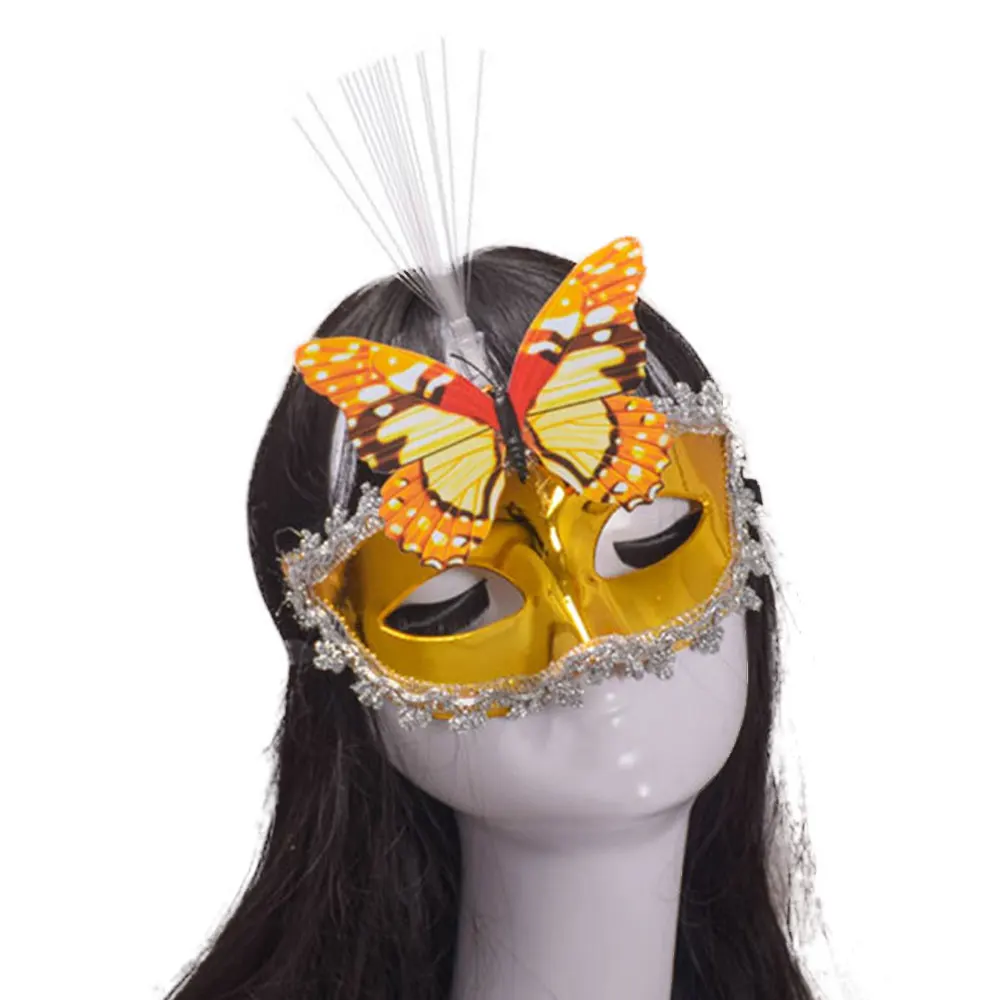 Half Face Butterfly Mask Halloween Accessory Fashion Ladies Ladies Sexy Luminous Party Princess Mask Colorful Costume Ball
Half Face Butterfly Mask Halloween Accessory Fashion Ladies Ladies Sexy Luminous Party Princess Mask Colorful Costume Ball