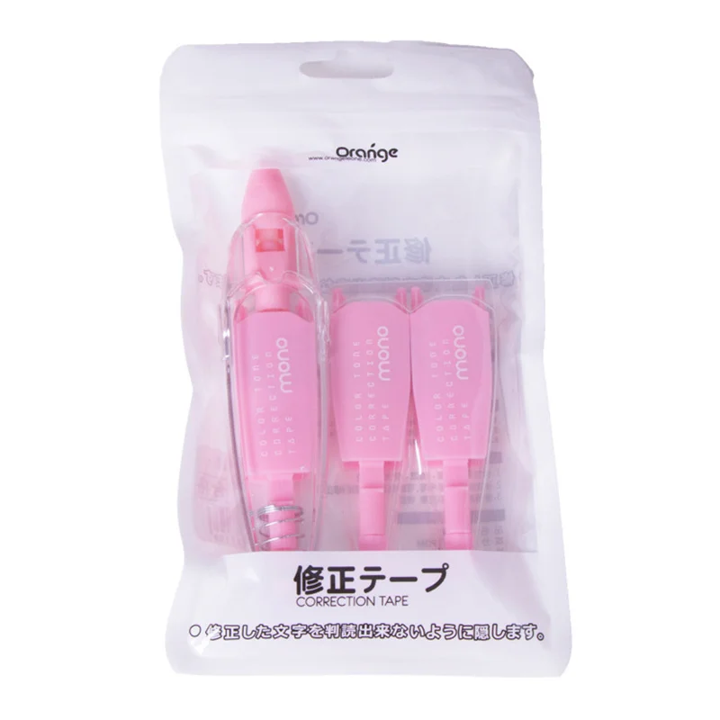 Mono color correction tape refill set 5mm White tapes for correcting with cartridge Stationery Office School supplies A6889
Mono color correction tape refill set 5mm White tapes for correcting with cartridge Stationery Office School supplies A6889