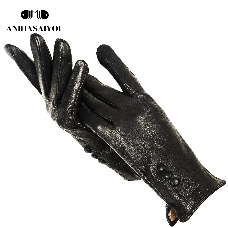 2019 Fashion simple warm women leather gloves,real leather women's winter mittens, Black buckskin women gloves - LPSGK
2019 Fashion simple warm women leather gloves,real leather women's winter mittens, Black buckskin women gloves - LPSGK