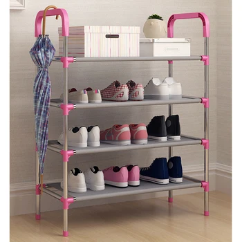 Modern multi-layer shoe rack simple household dust-proof assembly shoe cabinet dormitory multi-purpose shoe rack furniture