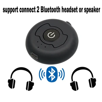 Multi-point Wireless Audio Bluetooth Transmitter For V4.0 Music Stereo Dongle Adapter TV Smart PC MP3 
Multi-point Wireless Audio Bluetooth Transmitter For V4.0 Music Stereo Dongle Adapter TV Smart PC MP3