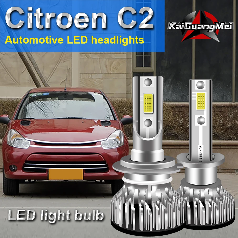Citroenc2 Car LED Headlight Bulbs Super Bright High/Low Beam H7 H1 LED Bulb White 6000K 12000LM 100W
Citroenc2 Car LED Headlight Bulbs Super Bright High/Low Beam H7 H1 LED Bulb White 6000K 12000LM 100W