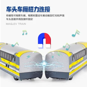 Long Load Simulation High-speed Suspension Train High-speed Rail 3-section Magnetic Pull Back Light Music Children Toy Car Model
Long Load Simulation High-speed Suspension Train High-speed Rail 3-section Magnetic Pull Back Light Music Children Toy Car Model