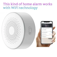 New Design Safe Home WiFi Sound And Light Alarm Natural Gas Leak Detector Alarm Portable Security Sensor Detector US Plug
New Design Safe Home WiFi Sound And Light Alarm Natural Gas Leak Detector Alarm Portable Security Sensor Detector US Plug