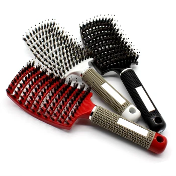 Scalp Massage Relax Comb Hair Comb Hairbrush Bristle&Nylon Women Wet Curly Detangle Hair Brush Scalp Massage Tool
Scalp Massage Relax Comb Hair Comb Hairbrush Bristle&Nylon Women Wet Curly Detangle Hair Brush Scalp Massage Tool
