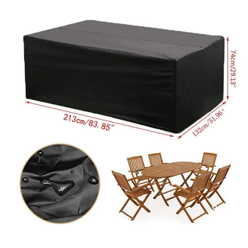 11 sizes outdoor Furniture Dustproof Cover For Rattan Table Cube Chair Sofa Waterproof Rain Garden Patio Protective Cover
11 sizes outdoor Furniture Dustproof Cover For Rattan Table Cube Chair Sofa Waterproof Rain Garden Patio Protective Cover