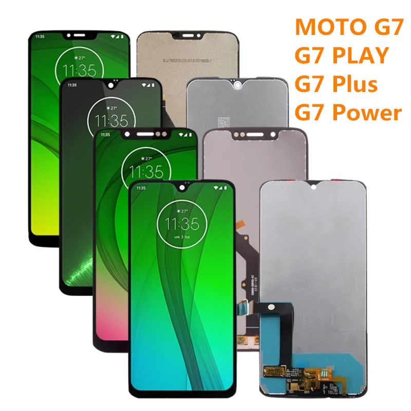 G7 LCD For Motorola Moto G7 Power Display XT1955 LCD G7 Plus Touch Screen Digitizer G7 Play LCD Replacement XT1952 LCD
G7 LCD For Motorola Moto G7 Power Display XT1955 LCD G7 Plus Touch Screen Digitizer G7 Play LCD Replacement XT1952 LCD