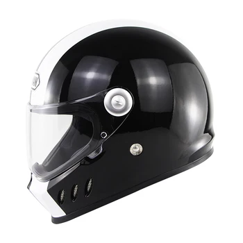 Motorbike Helmets Full Face Shiny Racing Retro DOT Original Motorcycle Helmet casco capacete moto For Soman SM801
Motorbike Helmets Full Face Shiny Racing Retro DOT Original Motorcycle Helmet casco capacete moto For Soman SM801