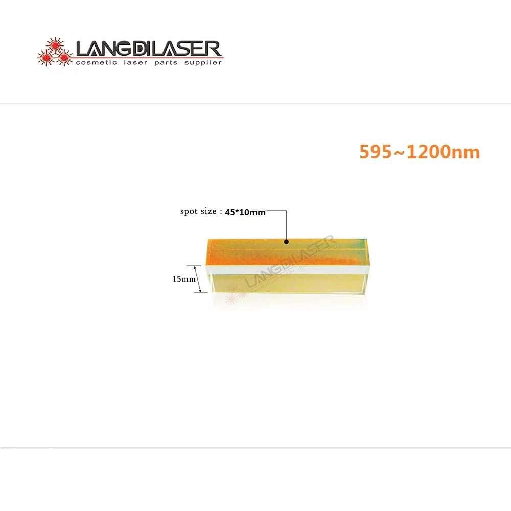IPL filter : 595nm~1200nm , size : 45*10*15mm , window size : 45*10mm , 10 pieces order
IPL filter : 595nm~1200nm , size : 45*10*15mm , window size : 45*10mm , 10 pieces order