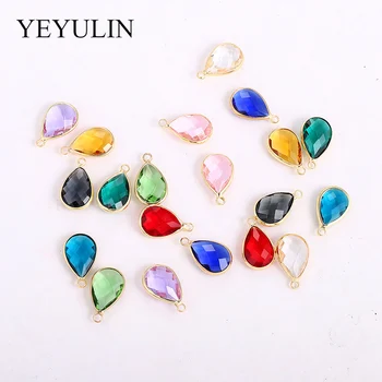 Water Drop Charms Quartz Crystal Opal Blue Purple Birthstone Pendants For Necklace Bracelets DIY Jewelry Connectors Wholesale
Water Drop Charms Quartz Crystal Opal Blue Purple Birthstone Pendants For Necklace Bracelets DIY Jewelry Connectors Wholesale
