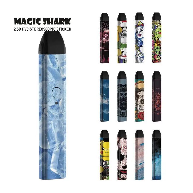 Magic Shark 2019 Fashion Pikachu Stars Joker Venum PVC Case Cover Wrap Film Skin Sticker for Uwell Caliburn No Fade 538-550
Magic Shark 2019 Fashion Pikachu Stars Joker Venum PVC Case Cover Wrap Film Skin Sticker for Uwell Caliburn No Fade 538-550