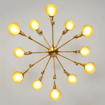 Creative Spider Pendant Light Hanging Lamp for Living Room Bedroom Hotel Restaurant Lobby Kitchen LED E27 Loft Vintage Golden AC
Creative Spider Pendant Light Hanging Lamp for Living Room Bedroom Hotel Restaurant Lobby Kitchen LED E27 Loft Vintage Golden AC