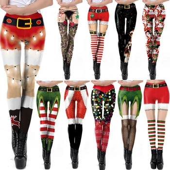 Funny Sexy Printed Elastic Christmas Skinny Leggings Women 2020 Fashion 3D Digital Printing Christmas Leggings
Funny Sexy Printed Elastic Christmas Skinny Leggings Women 2020 Fashion 3D Digital Printing Christmas Leggings