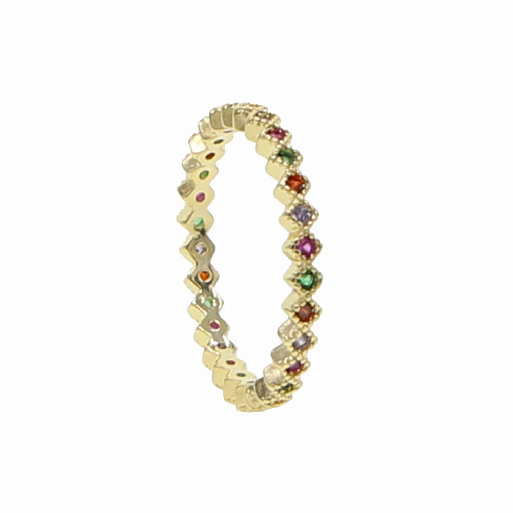 RING brass H 5 6 7 8 (4)
