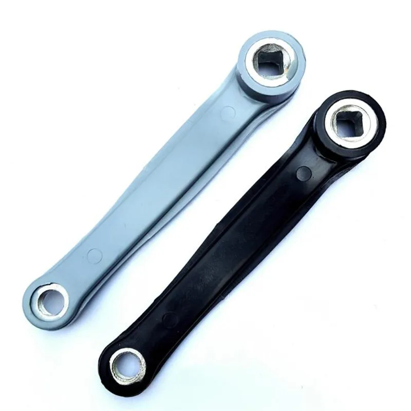 Mountain Road Bike Crank Aluminum Alloy + Plastic Bicycle Square / Window Hole Crankset Cycling Repair Bike Parts 
Mountain Road Bike Crank Aluminum Alloy + Plastic Bicycle Square / Window Hole Crankset Cycling Repair Bike Parts