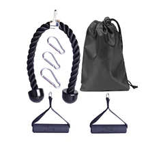 7pcs/set Tricep Rope with Carabiner Handles Triceps Pull Down Rope for for Arm Strength Workout Training tricep
7pcs/set Tricep Rope with Carabiner Handles Triceps Pull Down Rope for for Arm Strength Workout Training tricep