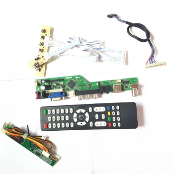 For QD17TL02 Rev.02/6 Remote+Inverter+keyboard T.V56 controller board VGA HDMI AV USB LCD display panel 1CCFL 30Pin LVDS DIY kit
For QD17TL02 Rev.02/6 Remote+Inverter+keyboard T.V56 controller board VGA HDMI AV USB LCD display panel 1CCFL 30Pin LVDS DIY kit