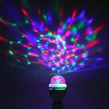 E27/b22 Led Colorful Ball Change Color Rotating Light Mini Laser Projector Bulb For Dj Disco Stage Xmas Party Lighting
E27/b22 Led Colorful Ball Change Color Rotating Light Mini Laser Projector Bulb For Dj Disco Stage Xmas Party Lighting