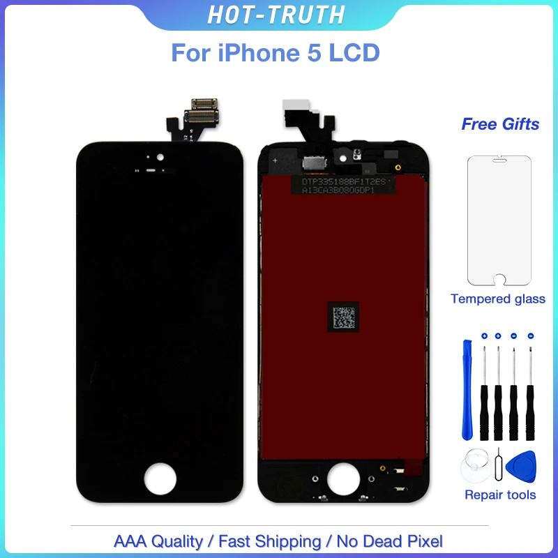 AAAA High Quality LCD Display For iPhone 5 5G 5S 5C SE 4'' Touch Screen Digitizer Assembly Free Shipping
AAAA High Quality LCD Display For iPhone 5 5G 5S 5C SE 4'' Touch Screen Digitizer Assembly Free Shipping