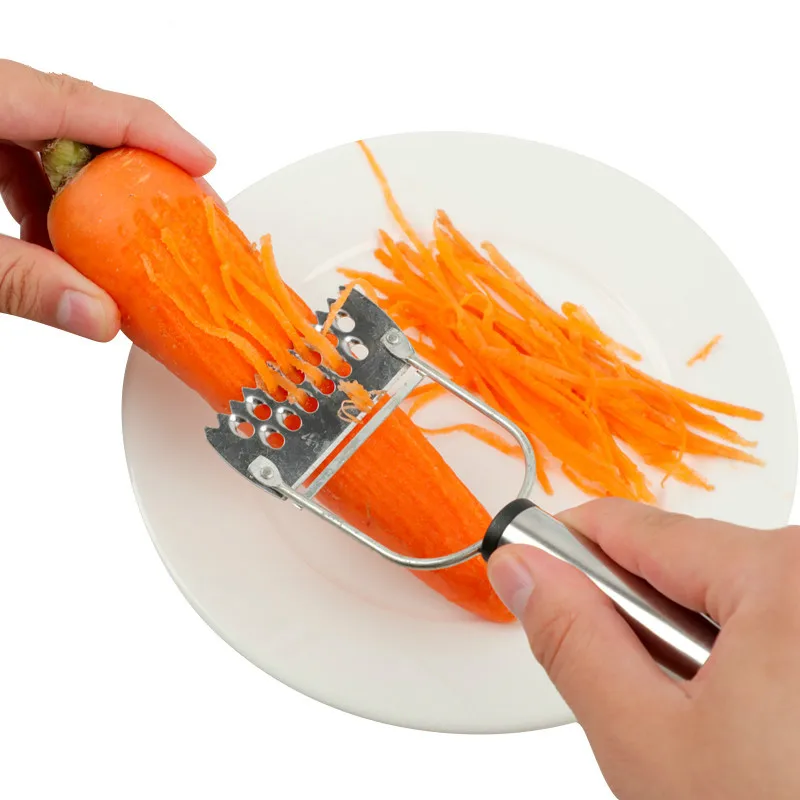 1 pc Kitchen Stainless Steel Vegetable Slicer Carrot Grater Peeler Double Planing Potato Fruit Tools
1 pc Kitchen Stainless Steel Vegetable Slicer Carrot Grater Peeler Double Planing Potato Fruit Tools