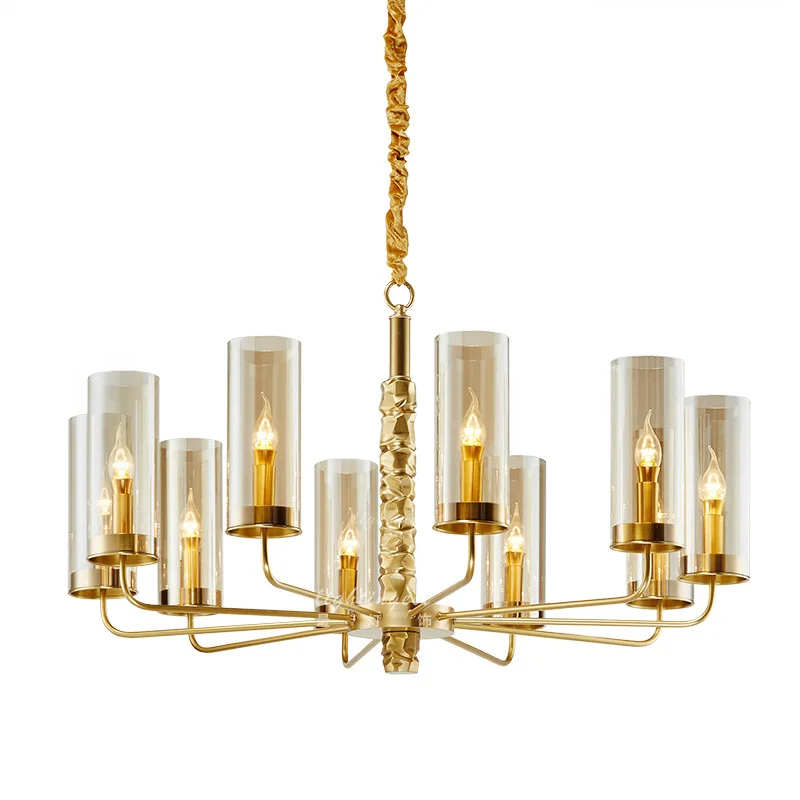 Постмодернистская креативная люстра из чистой меди для гостиной, столовой, стеклянный светильник класса люкс Люстра, создающая атмосферу
Постмодернистская креативная люстра из чистой меди для гостиной, столовой, стеклянный светильник класса люкс Люстра, создающая атмосферу