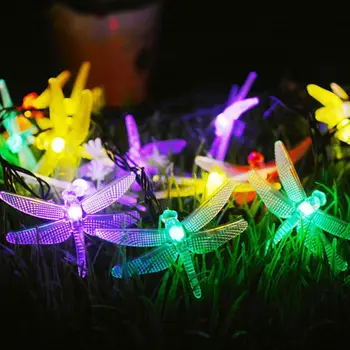 2020 New 20/30pcs LED Solar Powered Dragonfly Fiber Optic Fairy Waterproof String Lights
2020 New 20/30pcs LED Solar Powered Dragonfly Fiber Optic Fairy Waterproof String Lights