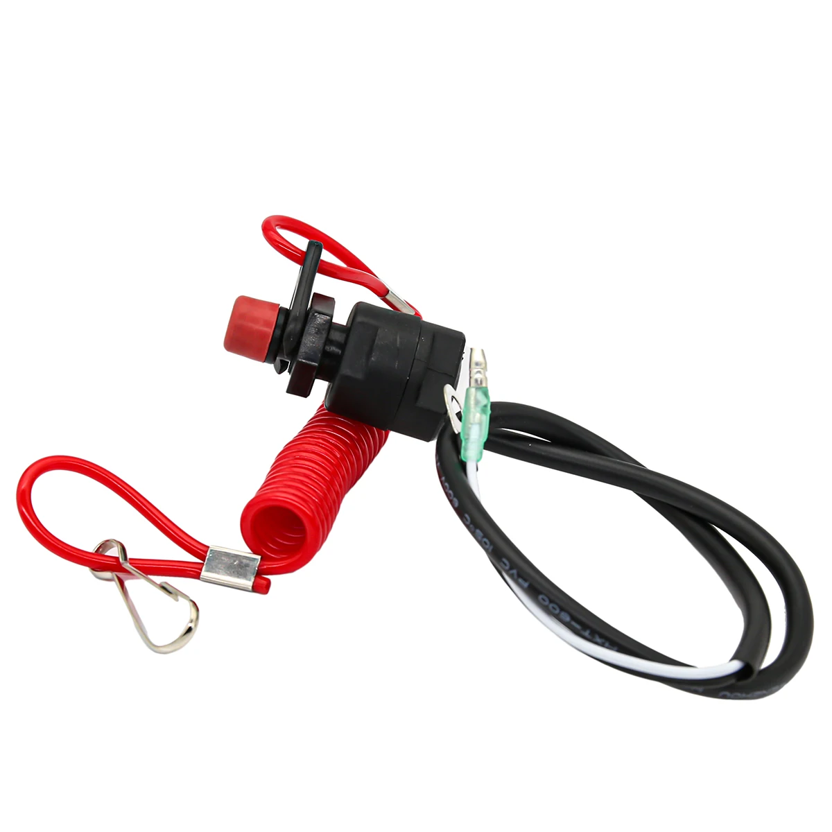 

Boat Outboard Engine Motor Kill Stop Switch Safety Tether Lanyard Motorcycle For Quad Pit Dirt ATV Bike