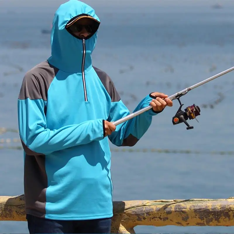 Mosquito Suit Fishing Clothes Polyester Quick Drying Sun Protection Clothing Long Sleeve Breathable Fishing Suit Creative
Mosquito Suit Fishing Clothes Polyester Quick Drying Sun Protection Clothing Long Sleeve Breathable Fishing Suit Creative