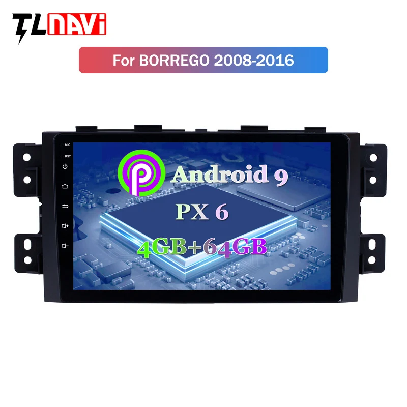 9 INCH PX6 4G+64G Android 9.0 Car Multimedia Player AutoRadio Stereo Audio For Kia Borrego Mohave 2008-2012 GPS Navigation
9 INCH PX6 4G+64G Android 9.0 Car Multimedia Player AutoRadio Stereo Audio For Kia Borrego Mohave 2008-2012 GPS Navigation