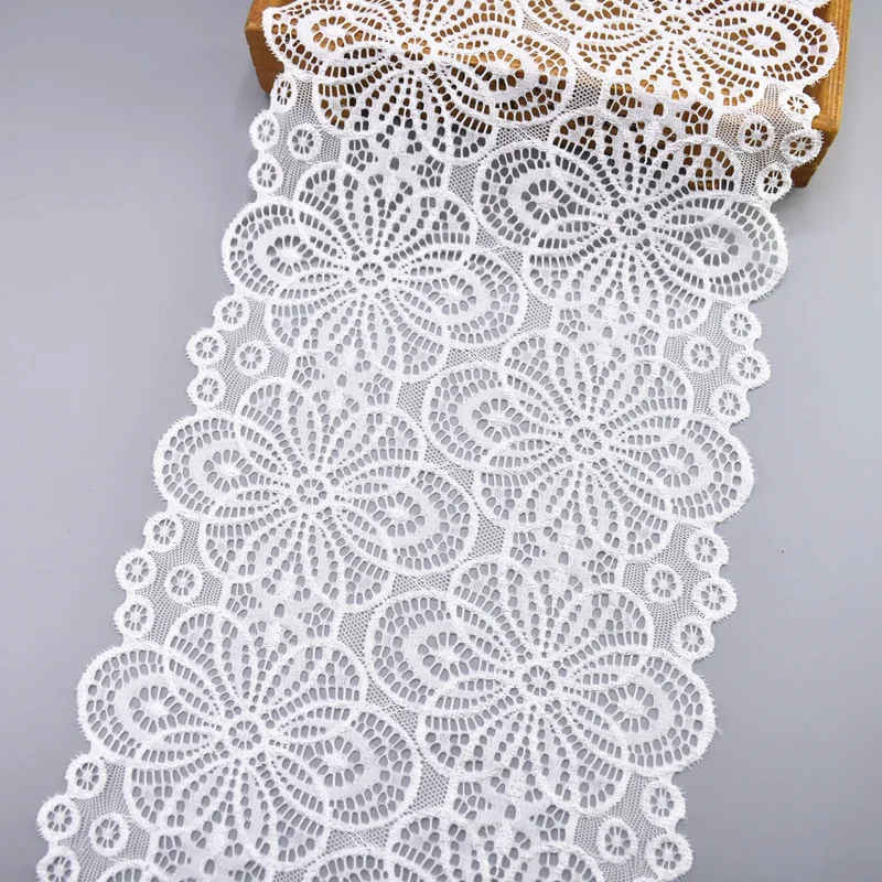 5Yard/Lot Elastic White Lace Ribbon French Nigerian African Lace Fabric Sewing Lace Embroidered Lace Trim Clothing Wedding Dress
5Yard/Lot Elastic White Lace Ribbon French Nigerian African Lace Fabric Sewing Lace Embroidered Lace Trim Clothing Wedding Dress