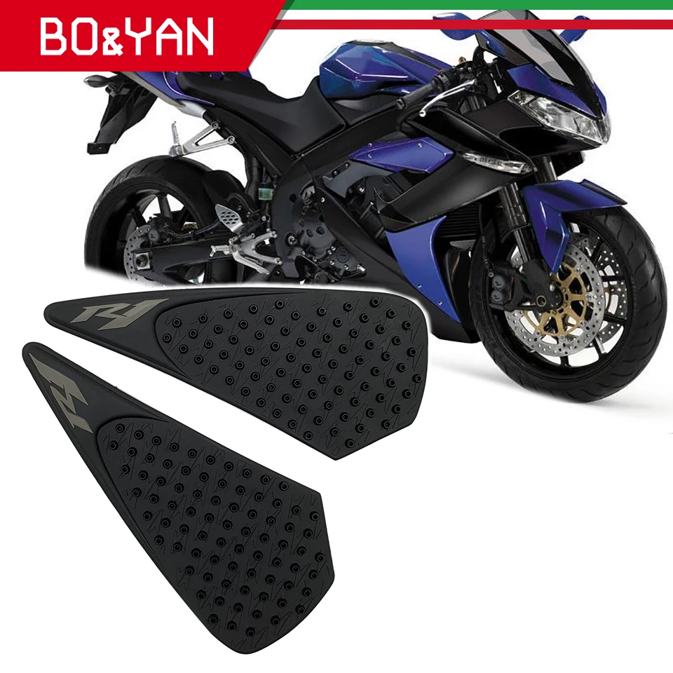 GZYF Motorcycle Tank Traction Pad Side Gas Knee Grip Protector for Yamaha MT-09 2014-2015