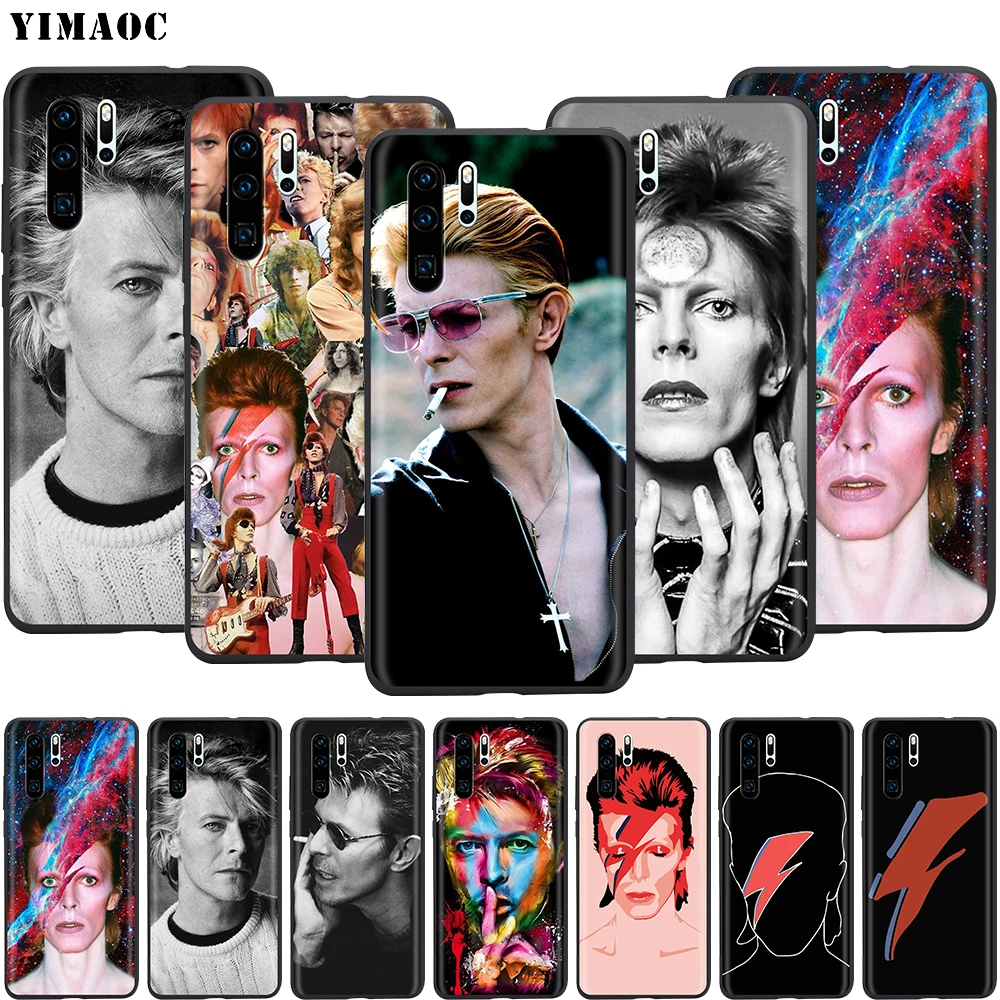 YIMAOC David Bowie Case for Huawei Mate 30 20 Honor Y7 7a 7c 8c 8x 9 10 Nova 3i 3 Lite Pro Y6 2018 P30 P smart | Мобильные телефоны