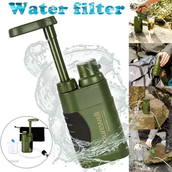 Outdoor Water Purifier Emergency Life Survival Water Filter Mini Portable Filter Tool Outdoor Activities
Outdoor Water Purifier Emergency Life Survival Water Filter Mini Portable Filter Tool Outdoor Activities