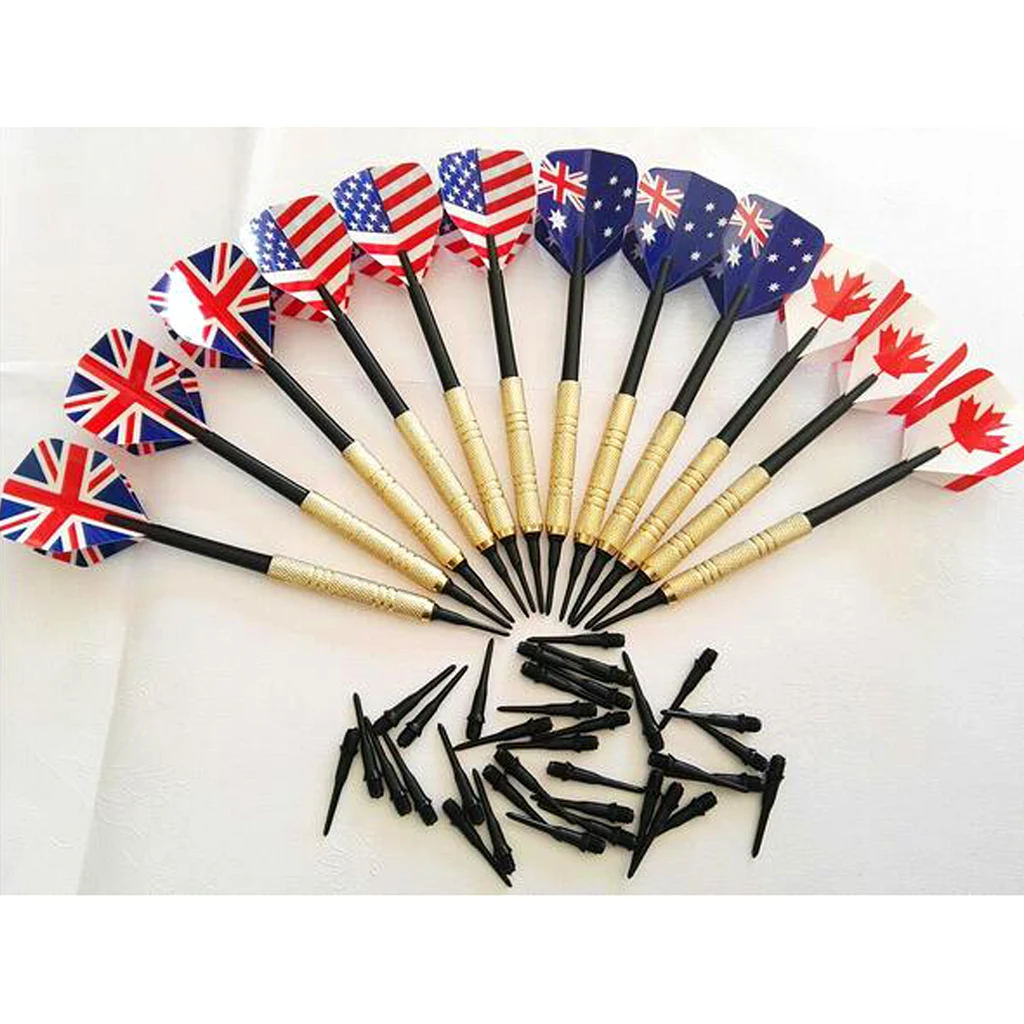 12 Pieces Professional 14 Grams Soft Tip Darts Set with Extra Plastic Tips for Electronic Dartboard Accessories
12 Pieces Professional 14 Grams Soft Tip Darts Set with Extra Plastic Tips for Electronic Dartboard Accessories