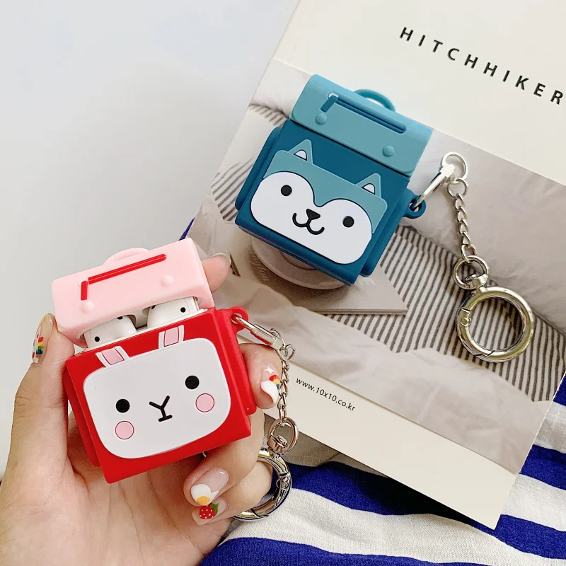 NEW 3D Cute Case for Airpods Earphone Case Soft Silicone Earphone Cover for Earpods Case Protective Skin Coque Cover for Airpods
NEW 3D Cute Case for Airpods Earphone Case Soft Silicone Earphone Cover for Earpods Case Protective Skin Coque Cover for Airpods